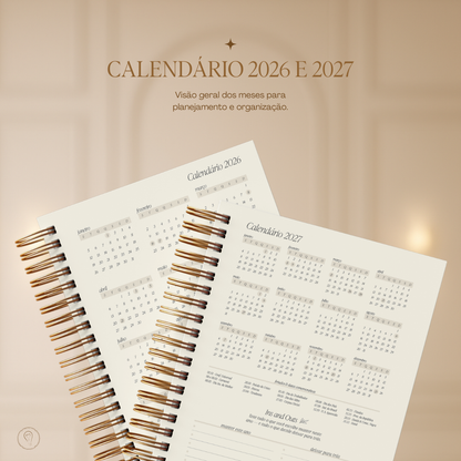 Planner Permanente - Tropical Laranja