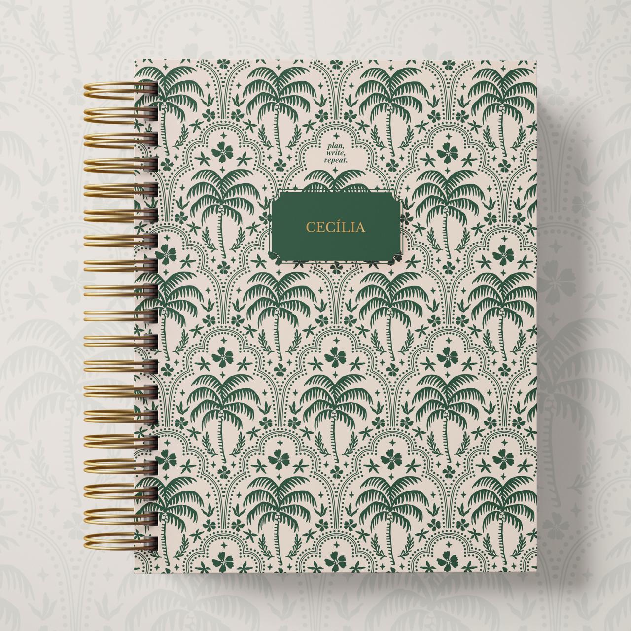 Planner Permanente - Tropical Verde