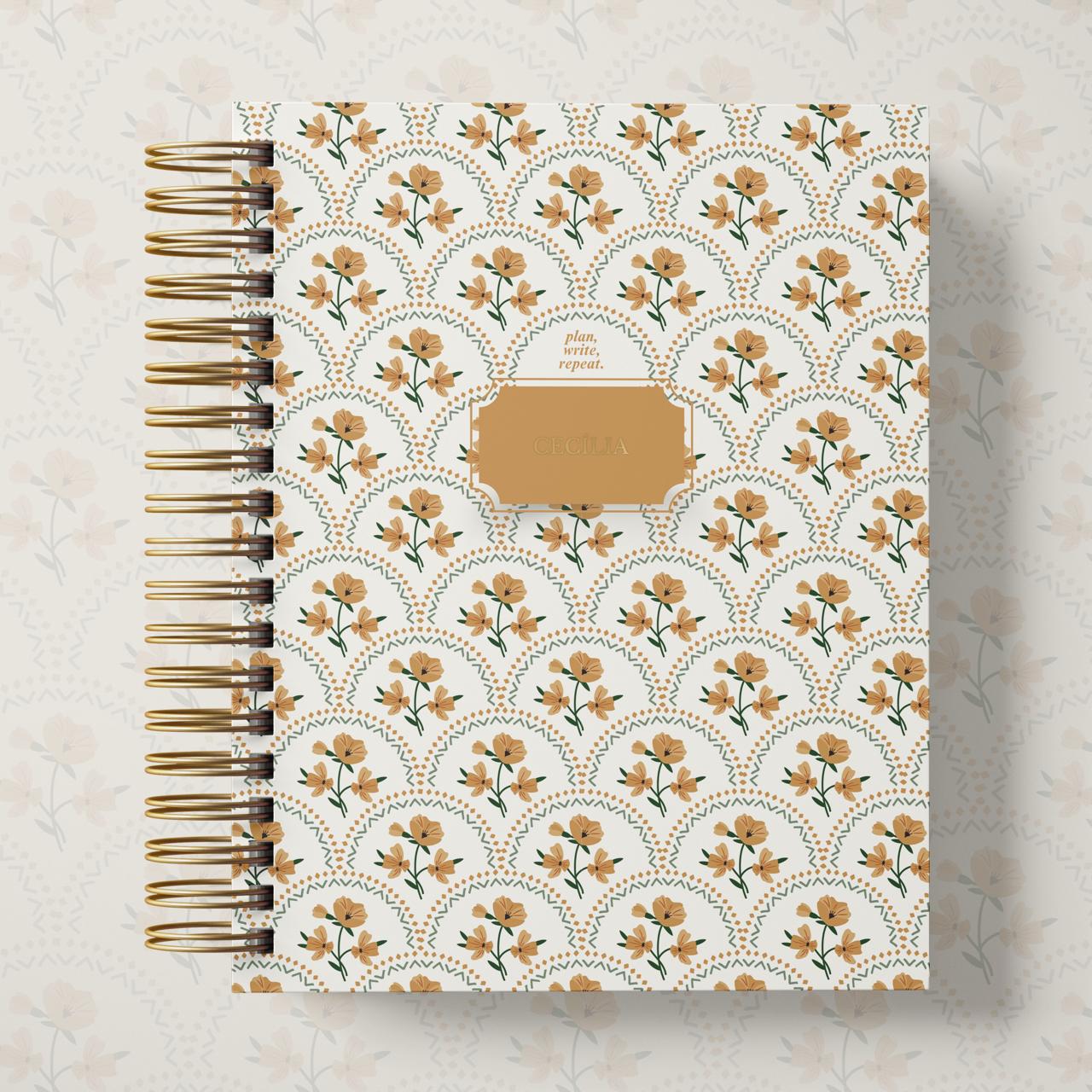 Planner Permanente - Tropical Laranja