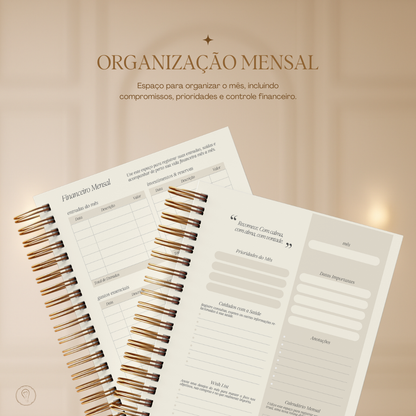 Planner Permanente - Tropical Azul