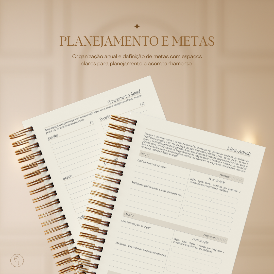 Planner Permanente - Tropical Laranja