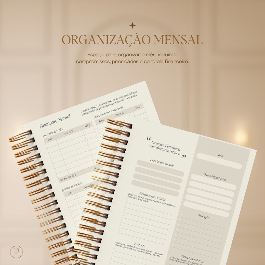 Planner Permanente - Tropical Verde